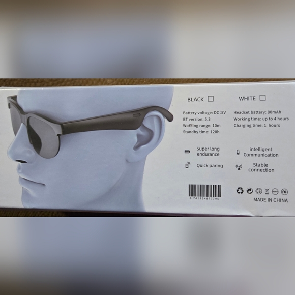 Wireless Headset Glasses - Picture 7 of 7